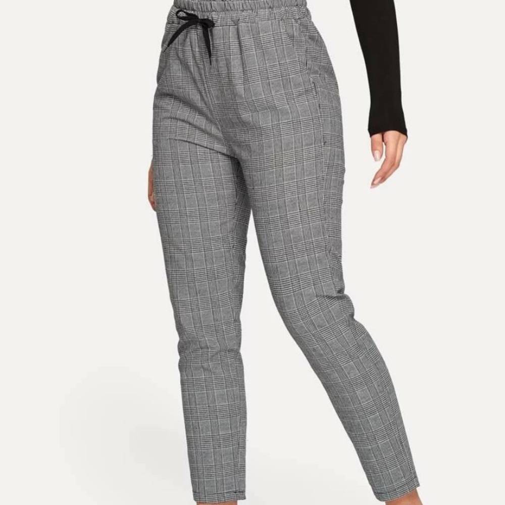 Plaid pants